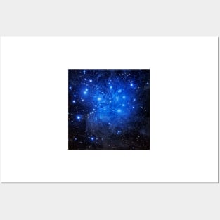 Pleiades star cluster, optical image (C021/8243) Posters and Art